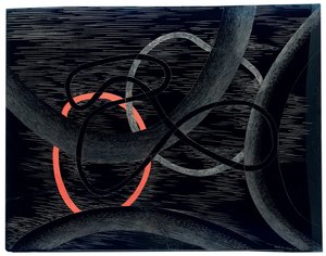 构图，1939年 作者 拉斯洛·莫霍利·纳吉（Laszlo Moholy Nagy）