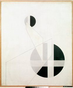 Laszlo Moholy-Nagy的A XX绘画作品 作者 拉斯洛·莫霍利·纳吉（Laszlo Moholy Nagy）