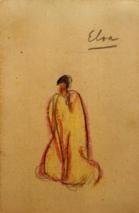 布拉班特的艾尔莎（Elsa） 作者 拉斯洛·莫霍利·纳吉（Laszlo Moholy Nagy）