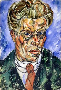 自画像 作者 Laszlo Moholy Nagy