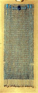 殡葬珠网，公元前600年后（辉石）。 作者 晚期埃及人