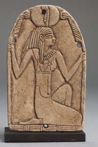 Maat牌（彩陶）（另见325655,325656和325658） 作者 Late Period Egyptian