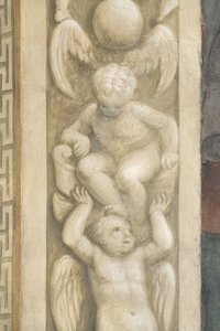 Putti，窗户周围的装饰品（壁画）