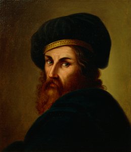 画家Ludovico Carracci的肖像，由Lattanzio Querena（1768-1853）创作。