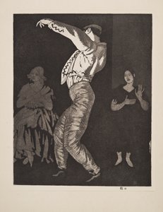 西班牙舞者》第2期，出版。1923.