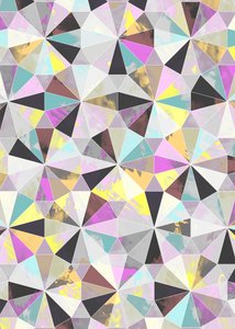 钻石，2013 年（混合媒介） 作者 劳伦斯·拉瓦利