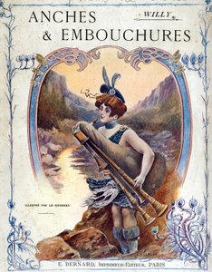 书籍封面 "Anches et embouchures"，作者 Willy 作者 劳伦斯·路易丝·勒里弗伦德