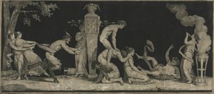 Bacchanal，《蛙跳游戏》，c。 1785年。