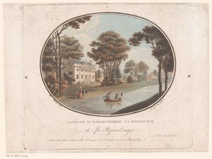 多塞特郡兰斯顿景观
多塞特郡的兰斯顿 La Seigneurie de Jh Ryves Ecuyer。(文物上的标题）
英国花园（文物上的系列名称）
英国花园（系列标题）