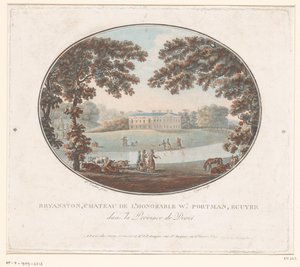 威廉-波特曼爵士位于布莱恩斯顿的乡村别墅景观
Bryanston, Chateau de l