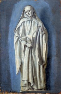圣布鲁诺 洛朗-德-拉海尔(1606-1656)的布上绘画 17世纪 太阳。0.35 x 0.23米 巴黎。卢浮宫博物馆 作者 劳伦·德拉·海尔