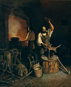 锻造厂，1845年 作者 拉夫尔·库兹米奇·普拉霍夫