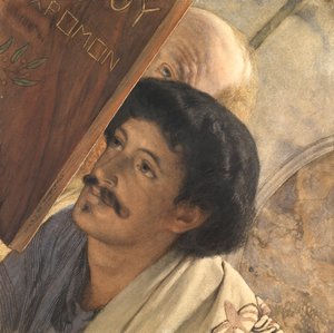 查尔斯·德尚（Charles Deschamps），亨利华莱士（Henry Wallace），1874年 作者 劳伦斯·阿尔玛·塔德玛