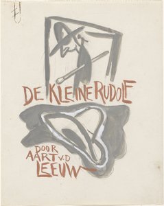 书籍装帧设计Aart van der Leeuw，《小鲁道夫》，1930 年 作者 里奥格斯特尔