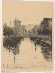 Singel te Utrecht（物体上的原始标题） 作者 莱奥·克莱因·冯·迪波尔德