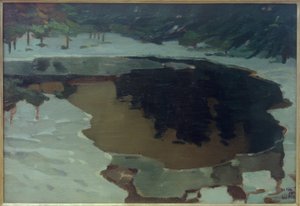 Moorsee im Winter 作者 狮子座石膏