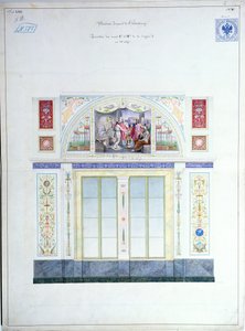 圣彼得堡冬宫的壁画设计，1840年 作者 里奥·冯·克伦泽