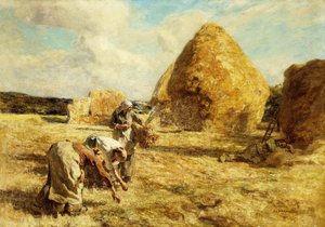 The Gleaners，1912年 作者 莱昂·奥古斯丁·莱米特