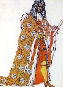 睡美人》中 "司仪 "的服装设计 作者 莱昂·巴克斯特