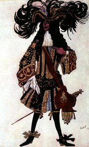 睡美人》中 "邻家王子 "的服装设计 作者 莱昂·巴克斯特