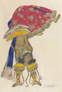 哈恩（R. Hahn），1912年的《芭蕾舞蓝色神》的服装设计 作者 莱昂·巴克斯特