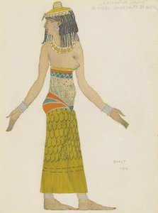 E. Verhaeren和D. deSéverac的芭蕾舞剧《Hélènede Sparta》的设计服装 作者 莱昂·巴克斯特