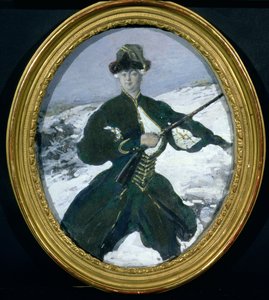伊丽莎白女皇（1709-61）狩猎，1902年 作者 莱昂·巴克斯特