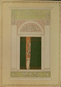 1902年当代芭蕾舞剧单封面 作者 莱昂·巴克斯特