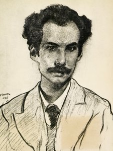 鲍里斯-尼古拉耶维奇-布加耶夫肖像 作者 莱昂·巴克斯特