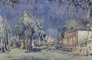 罗伯特·舒曼（Robert Schumann）的芭蕾舞剧《 Les Papillons》的舞台设计 作者 莱昂·巴克斯特