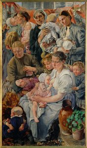 女人》--右（布面油画）