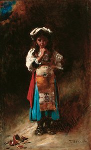 破碎的壶（布面油画 作者 莱昂·约瑟夫·弗洛伦汀·波纳特