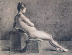 配置文件中的模型，c1853-1922 作者 莱昂·约瑟夫·弗洛伦汀·波纳特