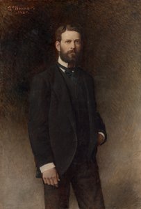 亨利-菲尔德的画像，1896年。 作者 莱昂·约瑟夫·弗洛伦汀·波纳特