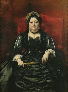 1879年利奥波德斯特恩夫人的肖像