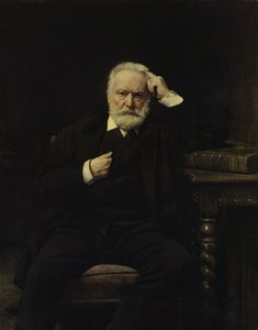 维克多·雨果的肖像（1802-85）1879年