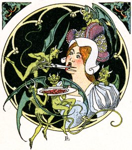 魔鬼凿出女人的舌头