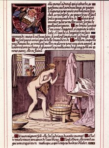 奥诺雷·德·巴尔扎克的小说《La Mye du Roy》插图，作者：莱昂·勒贝格（Leon Lebegue，1863-1944 年）