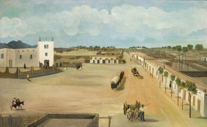 老梅西亚广场，约1885-1886年。 作者 莱昂·特劳塞特