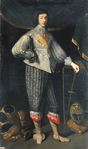 Henri Coiffier-Ruze d&39;Effiat（1620-42）Cinq-Mars侯爵，c.1837 作者 莱昂·德·莱斯唐游行