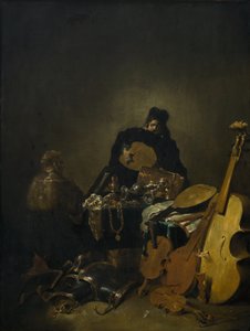 虚荣的寓言（Vanitas） 作者 莱昂纳特·布拉默