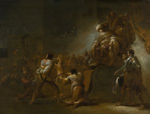 所罗门审判，1640年代。 作者 伦纳德·布雷默