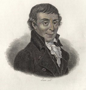 Portrait of Abbe Gaultier (1746-1818), professor and methodologist of French general education. In “” Portraits of Useful Men”” 作者 伦纳德·高缇耶
