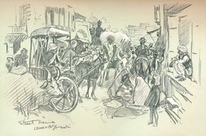 德里，1903年的街景