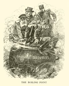 “沸点”，1925年查尔斯·L·格雷夫斯的“先生英国历史”中的插图
