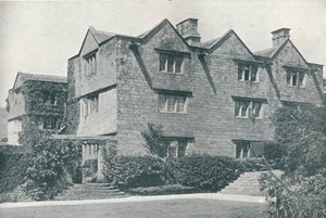 伊比·霍尔（Eyam Hall），德比郡，约1907年 作者 伦纳德·威洛比