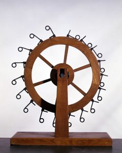 列奥纳多·达·芬奇 (Leonardo da Vinci) 永动机 - 米兰达·芬奇科学技术博物馆。