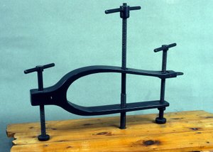 Sfondacarene，一种用于打破敌方船体的工具。模型来自达芬奇（Leonardo da Vinci）的图纸。科学技术博物馆，米兰。 作者 达芬奇（后）芬奇
