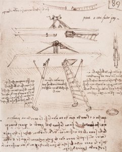 飞行器的起落架 作者 达芬奇（Leonardo da Vinci）