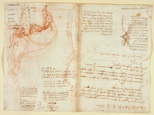阿伦德尔 263 号，第 148v 页 作者 达芬奇（Leonardo da Vinci）